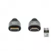 HDMI kábel Manhattan 8K 60Hz 3m samec na samca čierny