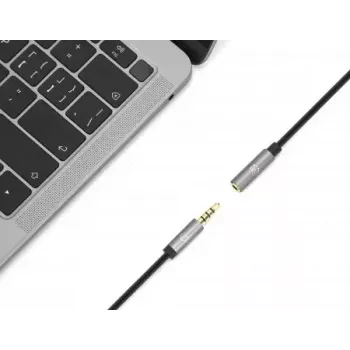 Audio predlžovací kábel Manhattan 3,5mm 3m samec/samica