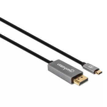 USB-C na DisplayPort kábel Manhattan CDP2DP146B 8K 2m