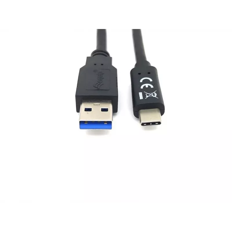 Equip USB 3.2 Gen 1 Type-A na C kábel, M/M, 2,0 m