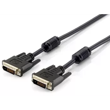 Equip DVI-D Dual Link kábel, 3,0 m, 3 m, DVI-D, DVI-D, samec, samec, čierny