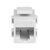 StarTech.com biela Cat 6 RJ45 Keystone zásuvka sieťová spojka - F/F