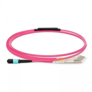 Lanview LVO230501-MTP InfiniBand optický kábel 1 m fialový