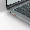 USB-C blokátor portov Lindy, 4 ks, oranžová