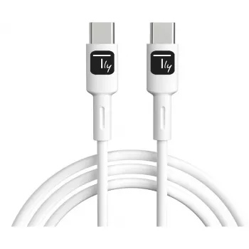 Techly ICOC-MUSB20-C60W1 USB kábel USB 2.0 1 m USB-C biela