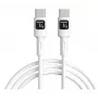 Techly ICOC-MUSB20-C60W1 USB kábel USB 2.0 1 m USB-C biely
