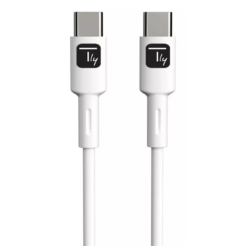 Techly ICOC-MUSB20-C60W1 USB kábel USB 2.0 1 m USB-C biely