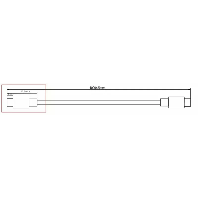 Microconnect DOCKUSB3.2CC1 USB kábel USB 3.2 Gen 2 (3.1 Gen 2) 1 m USB C čierny
