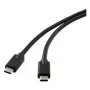Microconnect DOCKUSB3.2CC1 USB kábel USB 3.2 Gen 2 (3.1 Gen 2) 1 m USB C čierny