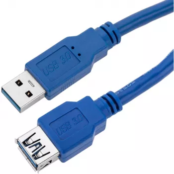 Techly USB 3.0 predlžovací kábel A konektor samec / A konektor samica 3 m modrá ICOC U3-AA-30-EX