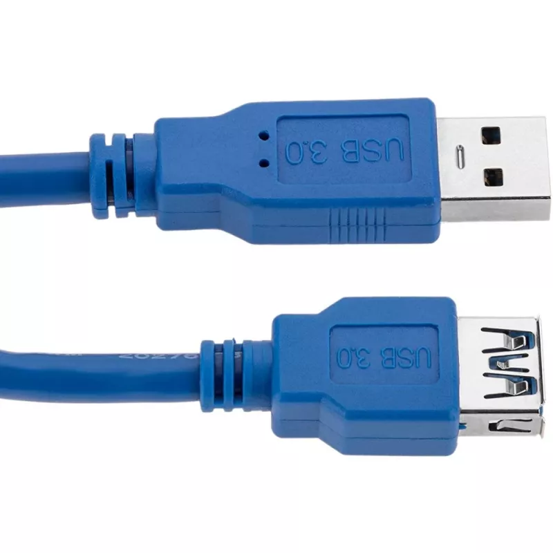 Techly USB 3.0 predlžovací kábel A konektor samec / A konektor samica 3 m modrý ICOC U3-AA-30-EX