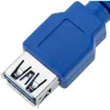 Techly USB 3.0 predlžovací kábel A konektor samec / A konektor samica 3 m modrý ICOC U3-AA-30-EX