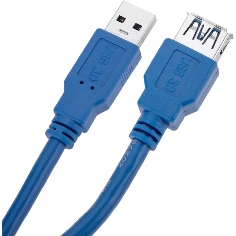 Techly USB 3.0 predlžovací kábel A konektor samec / A konektor samica 3 m modrý ICOC U3-AA-30-EX