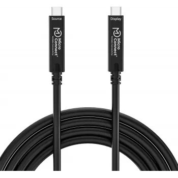 USB-C kábel MicroConnect MC-USB3.2CC075-8K-OP 7,5 m – USB-C na USB-C, dĺžka 7,5 m