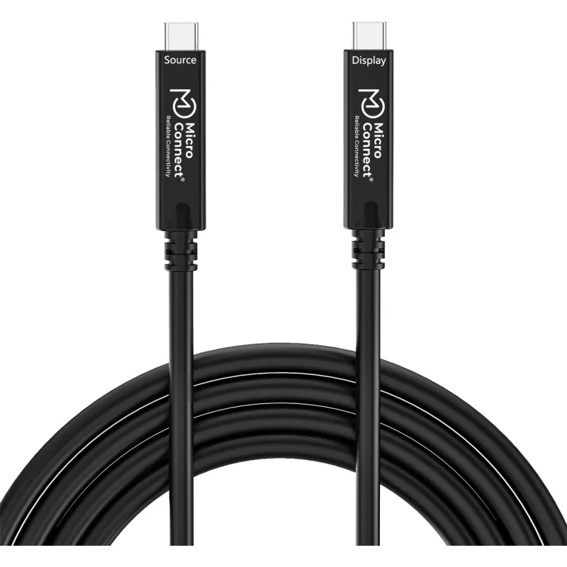 USB-C kábel MicroConnect MC-USB3.2CC075-8K-OP 7,5 m – USB-C na USB-C, dĺžka 7,5 m