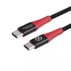 USB-C na USB-C dátový a napájací kábel MicroConnect MC-CUSBC-SC-240W 240W Power Delivery