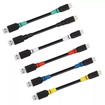 USB-C na USB-A adaptérový kábel MicroConnect USB3.2AC1-LSZH, 1 m, USB 3.2