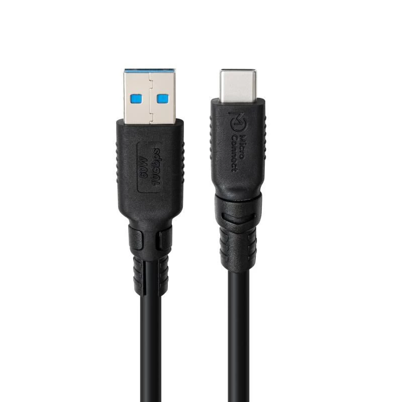 USB-C na USB-A adaptérový kábel MicroConnect USB3.2AC1-LSZH, 1 m, USB 3.2