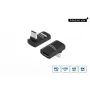 MicroConnect USB4-CCFAS90-240W Premium USB4 Gen 3x2 horizontálny adaptér USB-C 90°, 240 W, 40 Gbps