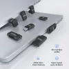 MicroConnect USB4-CCFAS90-240W Premium USB4 Gen 3x2 horizontálny adaptér USB-C 90°, 240 W, 40 Gbps