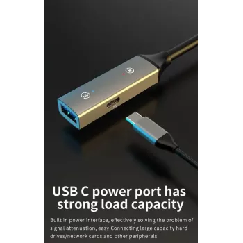 Microconnect USB3.0AAF20A USB kábel 20 m USB A čierny