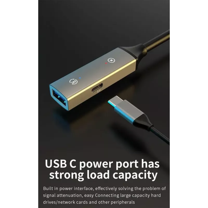 Microconnect USB3.0AAF20A USB kábel 20 m USB A čierny