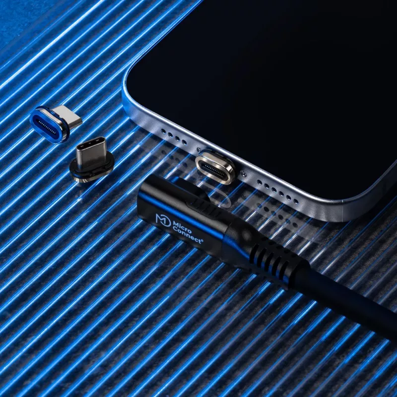 Microconnect MC-LS-USB4CC1.0-A USB kábel 1 m USB C čierny