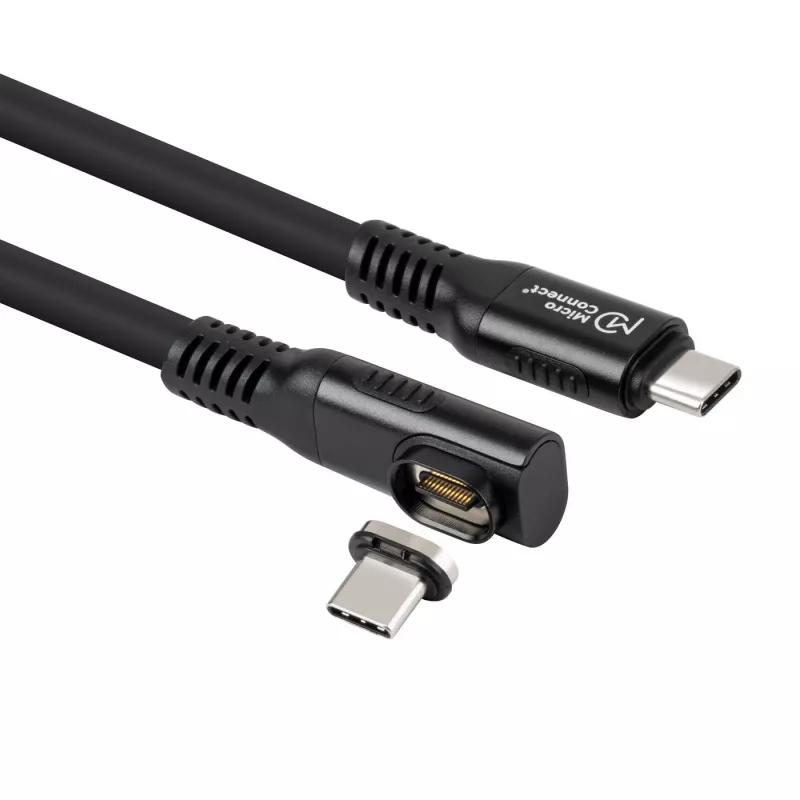 Microconnect MC-LS-USB4CC1.0-A USB kábel 1 m USB C čierny
