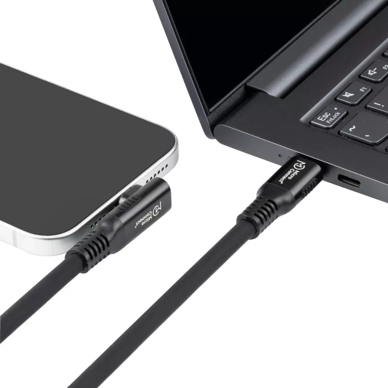 Microconnect MC-LS-USB4CC2.0-A USB kábel 2 m USB-C čierny