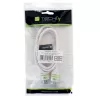 Techly 1 m High Speed HDMI kábel s Ethernetom A/A M/M biela ICOC HDMI-4-010WH