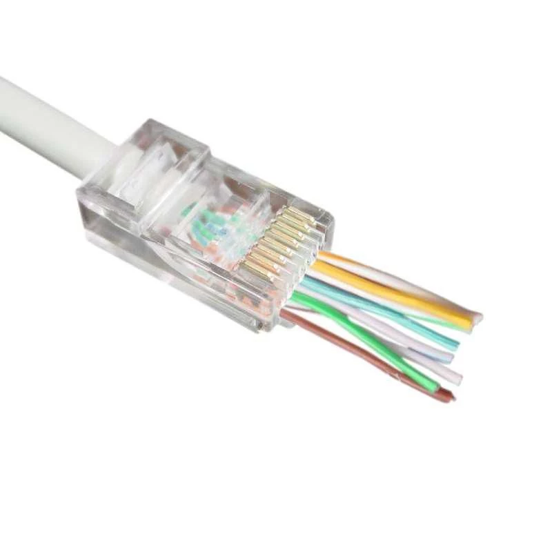 MicroConnect CON6UTPE modulárny konektor RJ45 Easy Cat6 UTP (100 ks)