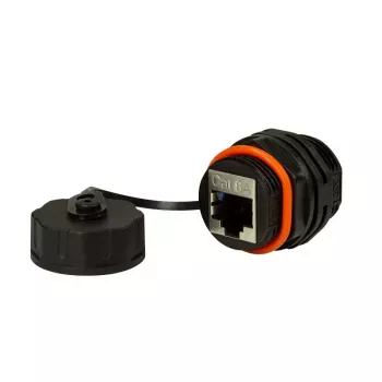Káblový adaptér LOGON NETWORKING TWPGLAND83 RJ-45 čierny