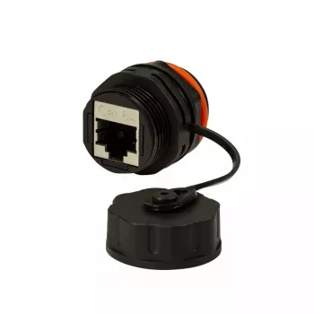 Káblový adaptér LOGON NETWORKING TWPGLAND83 RJ-45 čierny