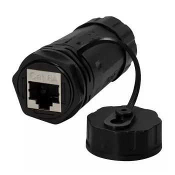 Káblový adaptér LOGON NETWORKING TWPGLAND84 RJ-45 čierny