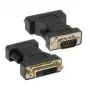Techly DVI na analógový VGA F/M adaptér IADAP DVI-9100, VGA, DVI-I, čierny