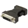 Techly DVI na analógový VGA F/M adaptér IADAP DVI-9100, VGA, DVI-I, čierny