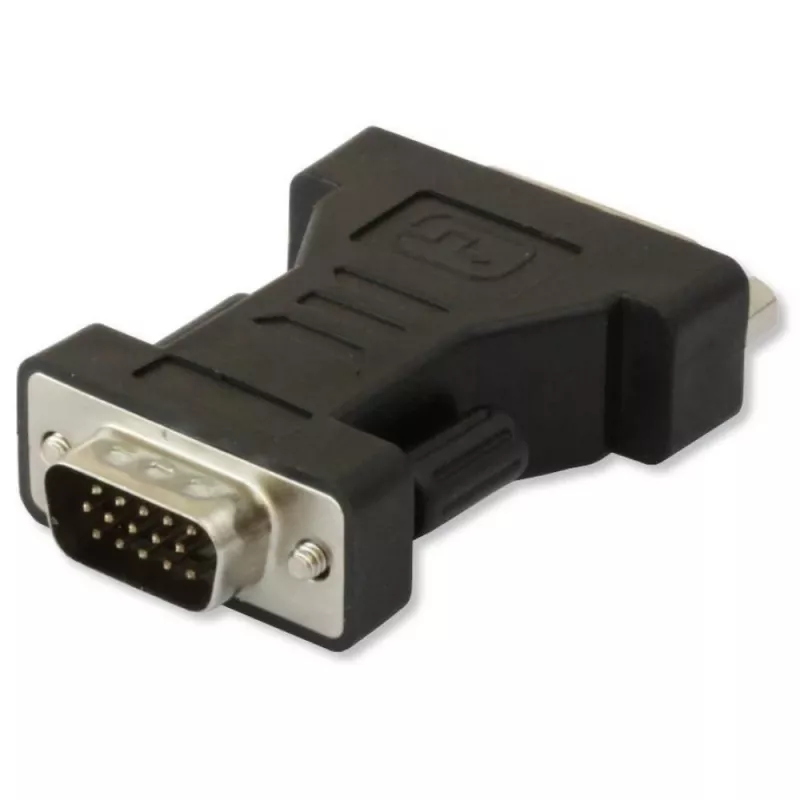 Techly DVI na analógový VGA F/M adaptér IADAP DVI-9100, VGA, DVI-I, čierny