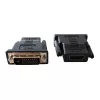 Káblový adaptér DVI-D čierny Techly IADAP-DVI-HDMI-F