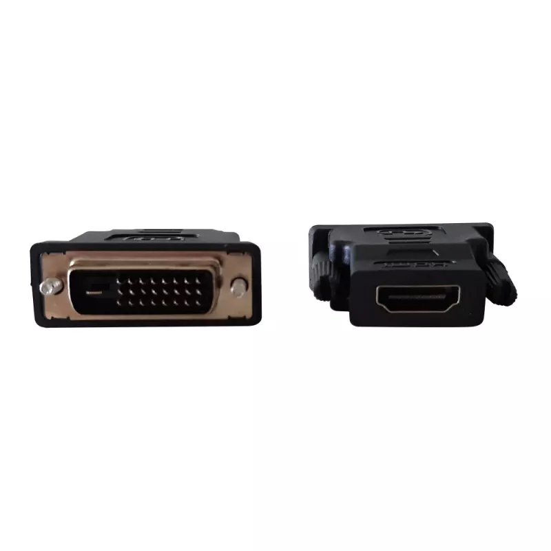 Káblový adaptér DVI-D čierny Techly IADAP-DVI-HDMI-F