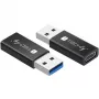USB adaptér Techly IADAP USB3-AFT USB A na USB C čierny