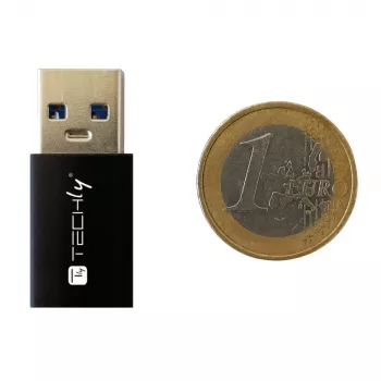 USB adaptér Techly IADAP USB3-AFT USB A na USB C čierny