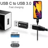 USB adaptér Techly IADAP USB3-AFT USB A na USB C čierny
