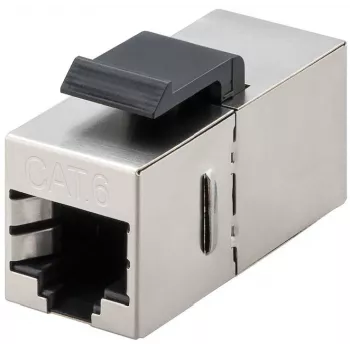 Keystone konektor samica MicroConnect MC-CAT6-FTP s tieneným dizajnom