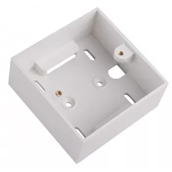 Zásuvka pod omietku Lanview LVN126078UK biela 86x86x36 mm