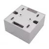 Zásuvka pod omietku Lanview LVN126078UK biela 86x86x36 mm