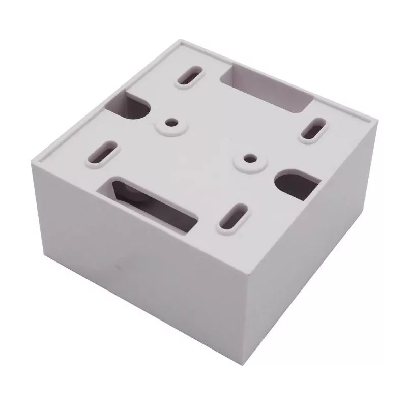 Zásuvka pod omietku Lanview LVN126078UK biela 86x86x36 mm