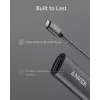 USB grafický adaptér Anker A83120A1 — USB 3.2 Gen 1, čierny/sivý, kábel 0,15 m