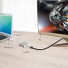 j5create JUA354 USB 3.0 na 4K HDMI display adaptér strieborná