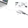 j5create JUA354 USB 3.0 na 4K HDMI display adaptér strieborná