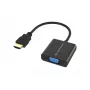 Conceptronic ABBY20B HDMI na VGA adaptér, 0,25 m, HDMI typ A (štandard), VGA (D-Sub), konektor samec, konektor samica, rovný